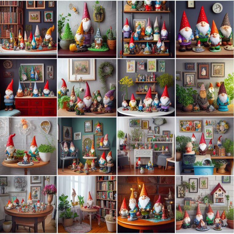 Unique Ways To Display Collectible Gnomes in Your Home