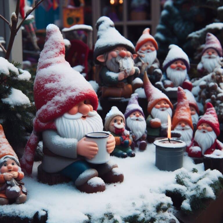 Caring For Your Outdoor Gnome Collection During Winter Months