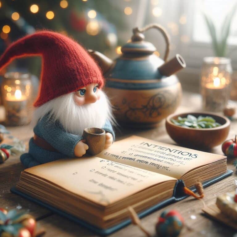 A Gnome’s Guide to Setting Intentions for the Coming Year