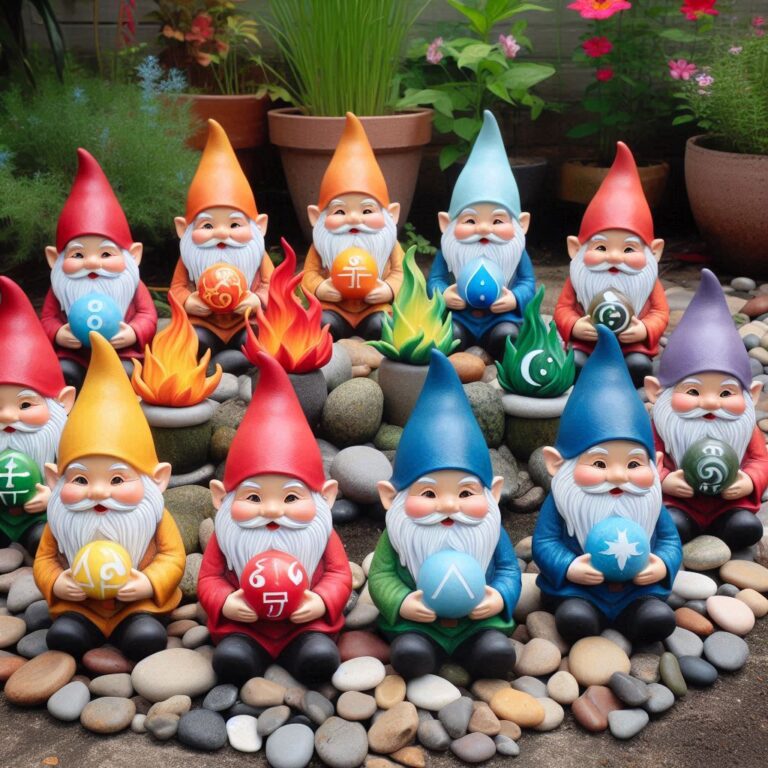 Gnomes in Harmony: Feng Shui with Magical Creatures